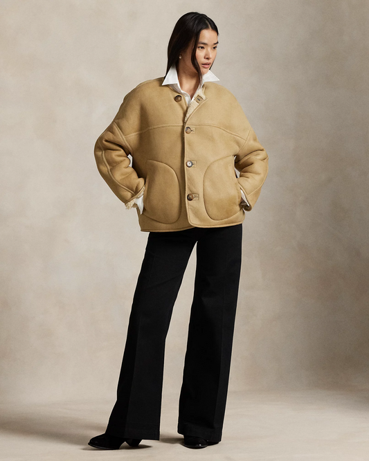 Reversible Shearling Liner Jacket