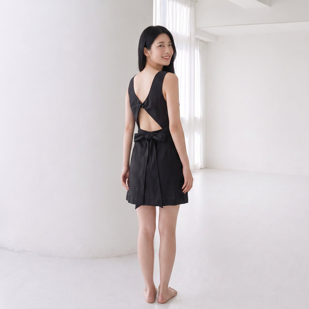 Bow-back Dress