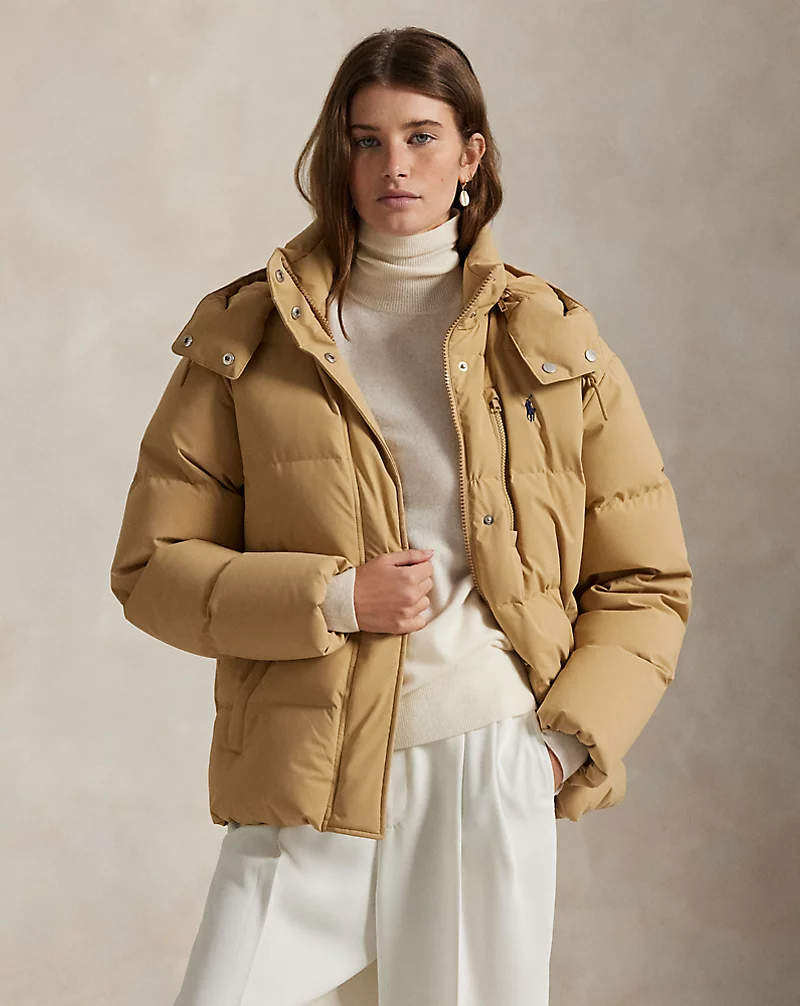 Mid‑Weight Down Puffer Jacket