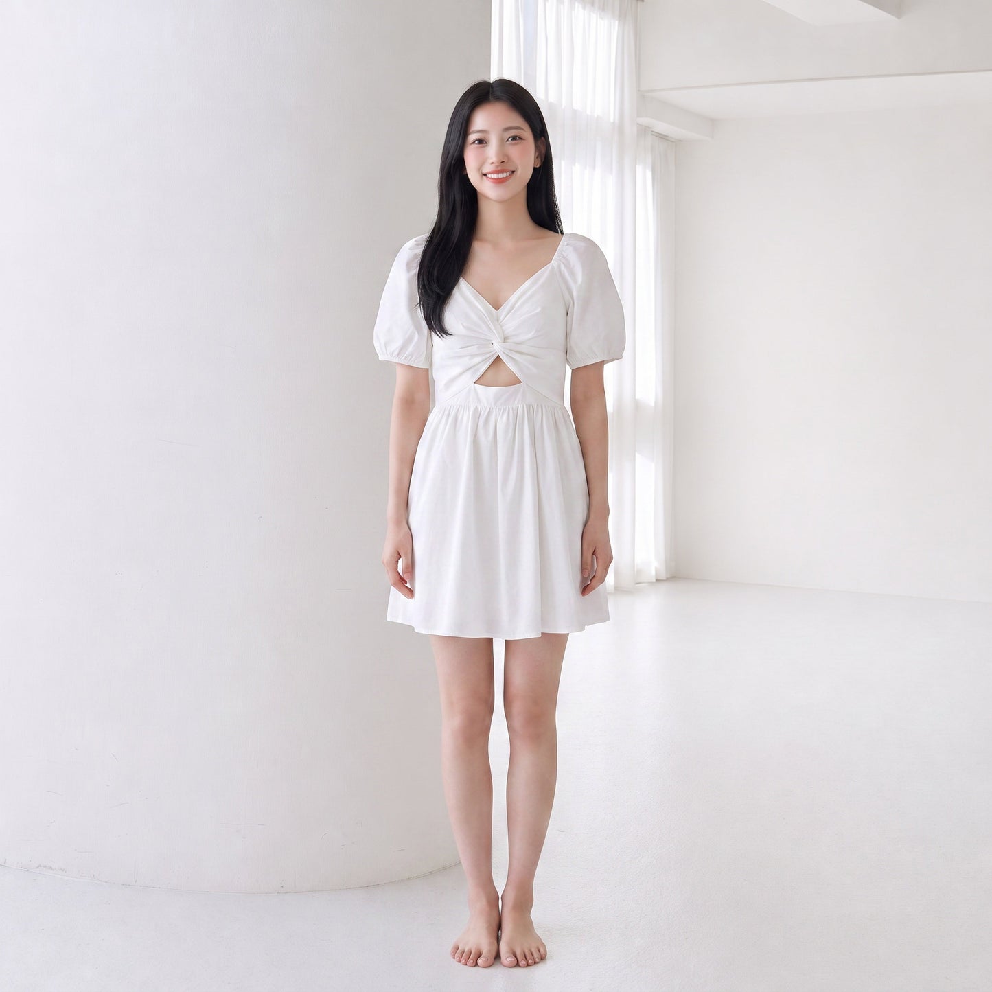Twist-detail Dress