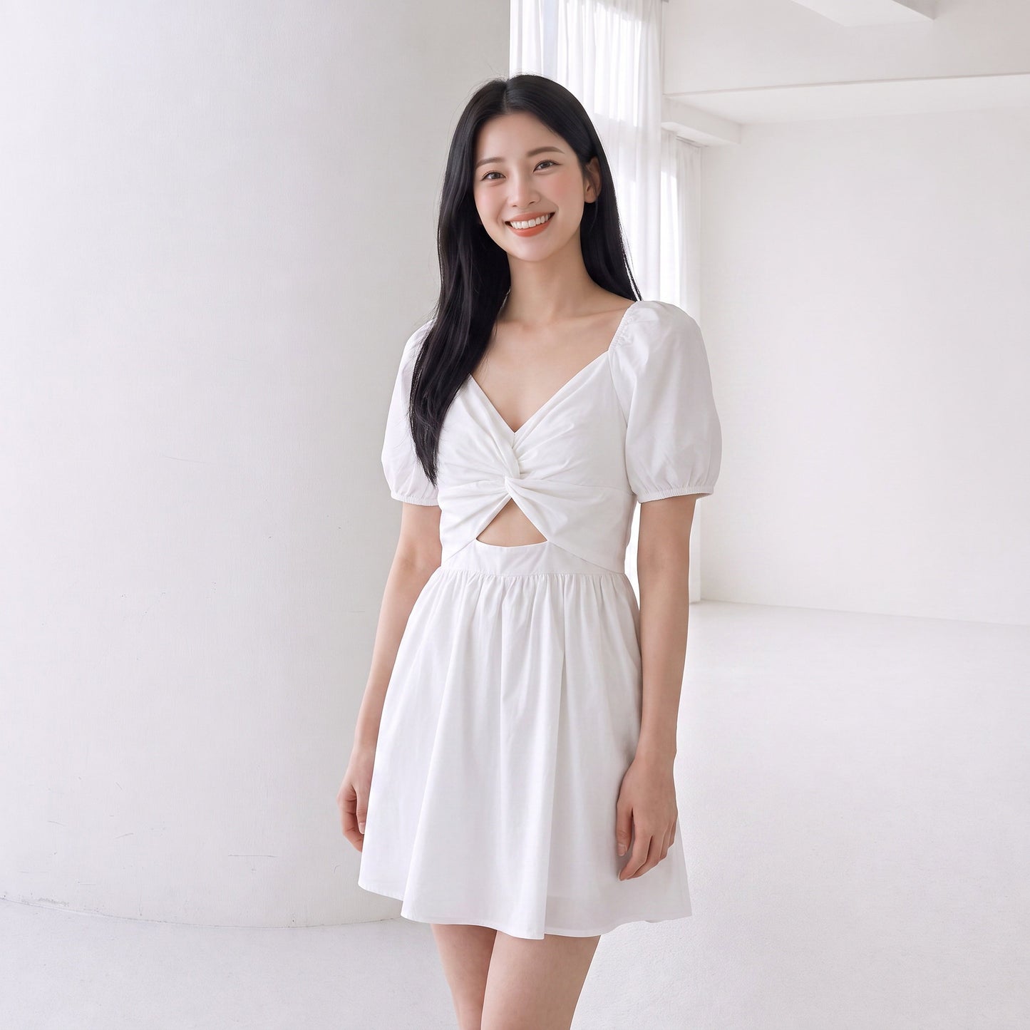 Twist-detail Dress