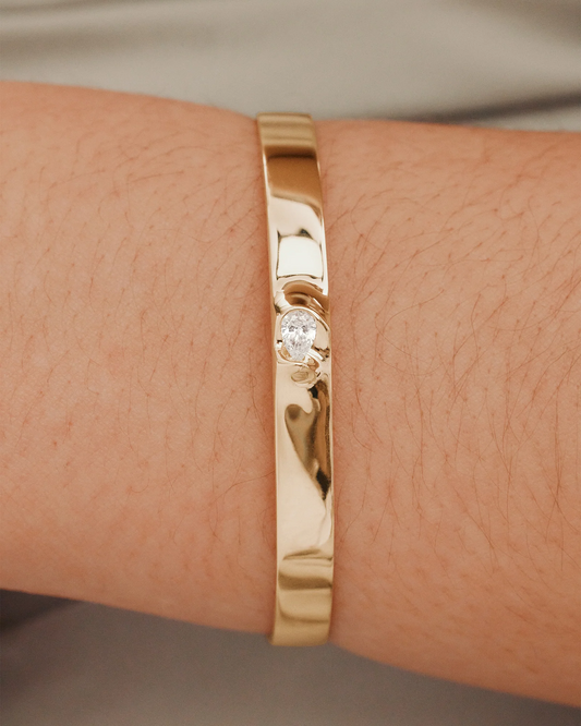 Rhythm Diamond Cuff