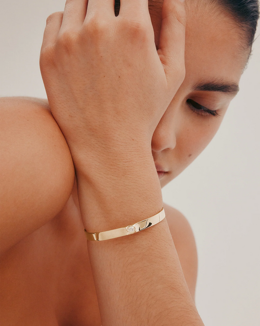 Rhythm Diamond Cuff